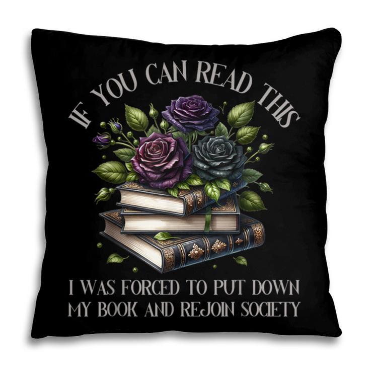 Spicy Books Put Down My Book Dark Romance Merch Bookish Pillowcase