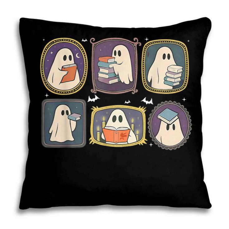 Spooky Teacher Halloween Ghost Reading Book Trick Or Treat Pillowcase