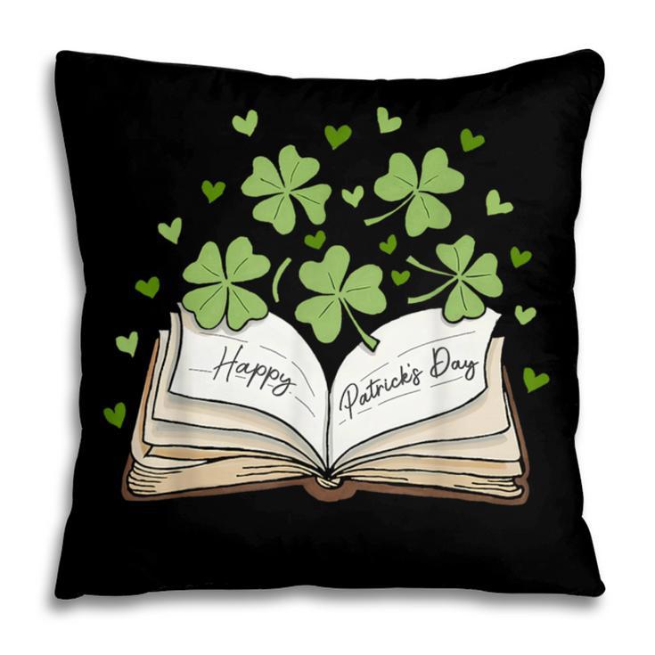 St Patricks Day Book Lover Librarian Reading Saint Pattys Pillowcase
