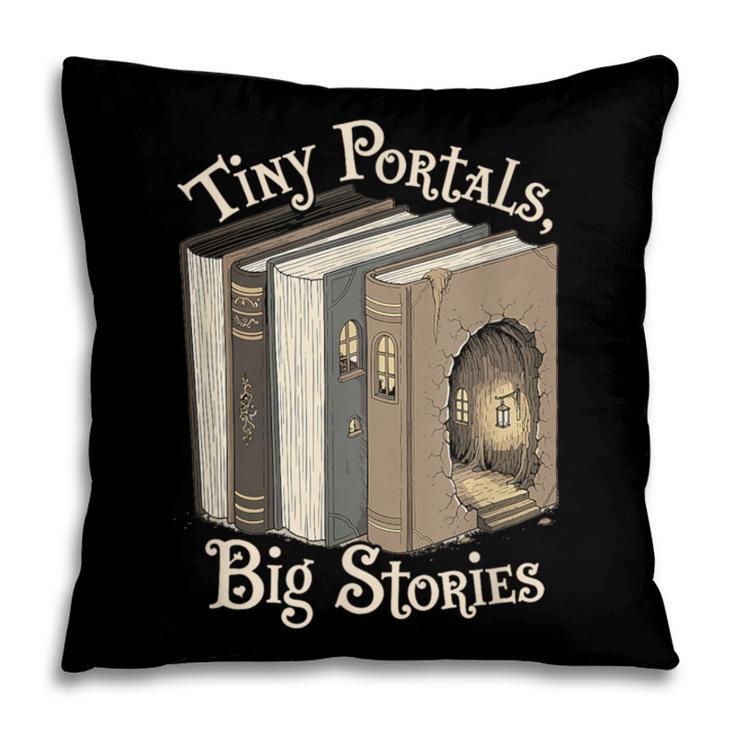 Tiny Portals Big Stories Book Nook Fantasy Gateway Pillowcase Tiny Portals Big Stories Book Nook Fantasy Gateway Pillowcase