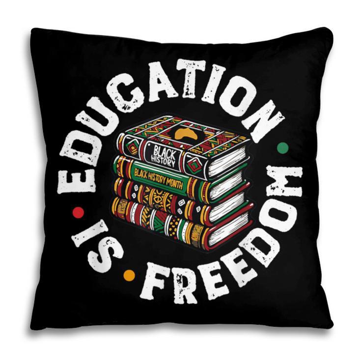 History Education Is Freedom Books Teach Black History Pillowcase History Education Is Freedom Books Teach Black History Pillowcase