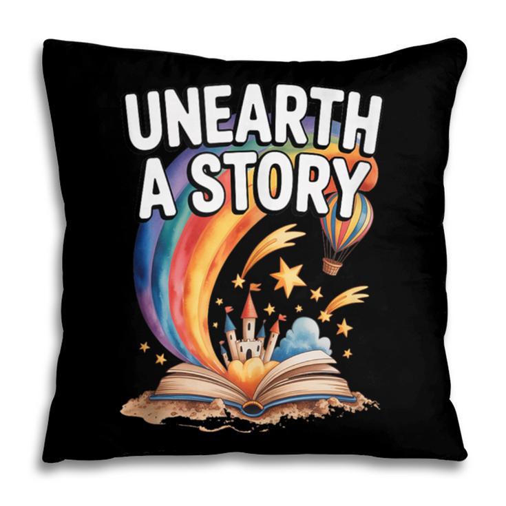 Unearth A Story Rainbow Treasure Book Pillowcase Unearth A Story Rainbow Treasure Book Pillowcase