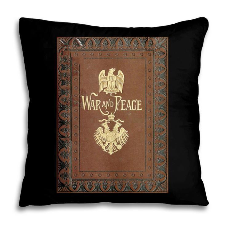 War And Peace Book Cover Pillowcase