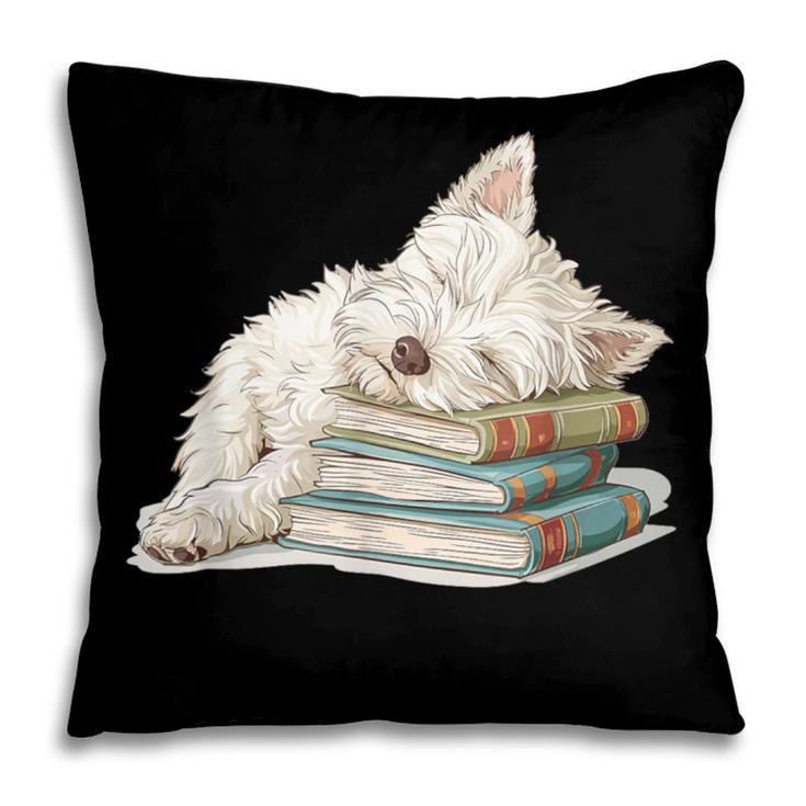 West Highland Terrier Books Dog Breed Westie For Men Women Girls Kids Pillowcase