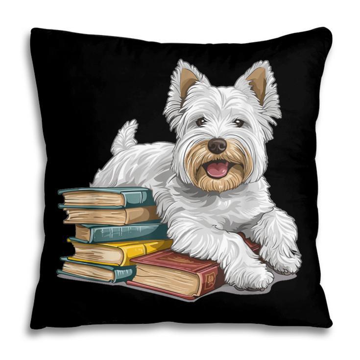 West Highland Terrier Books Dog Breed Westie For Men Women Kids Pillowcase