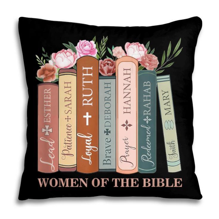 Women Of The Bible Christian Books Full Color Pillowcase