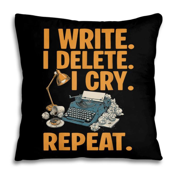 I Write Book Writer Author Book Writing Novelist Pillowcase I Write Book Writer Author Book Writing Novelist Pillowcase