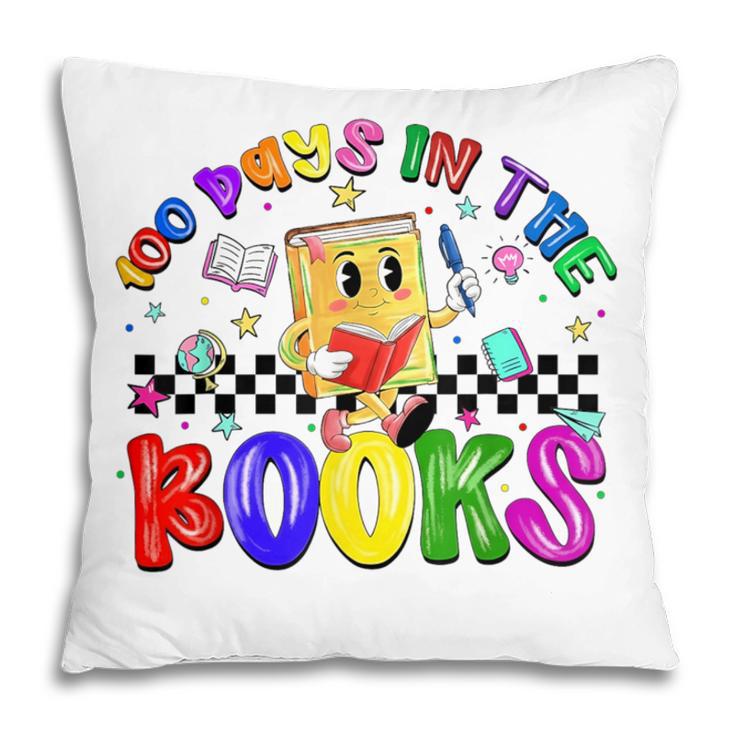 100 Days In The Book Fun 100 Days Of School Boy Girl Teacher Pillowcase