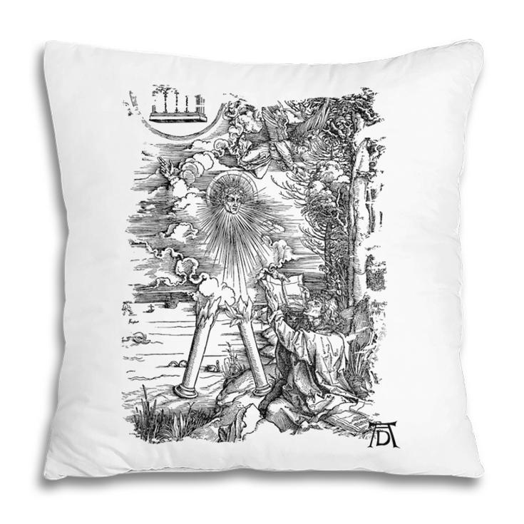 Apocalypse St John Devours The Book 1498 DüRer Angels Pillowcase