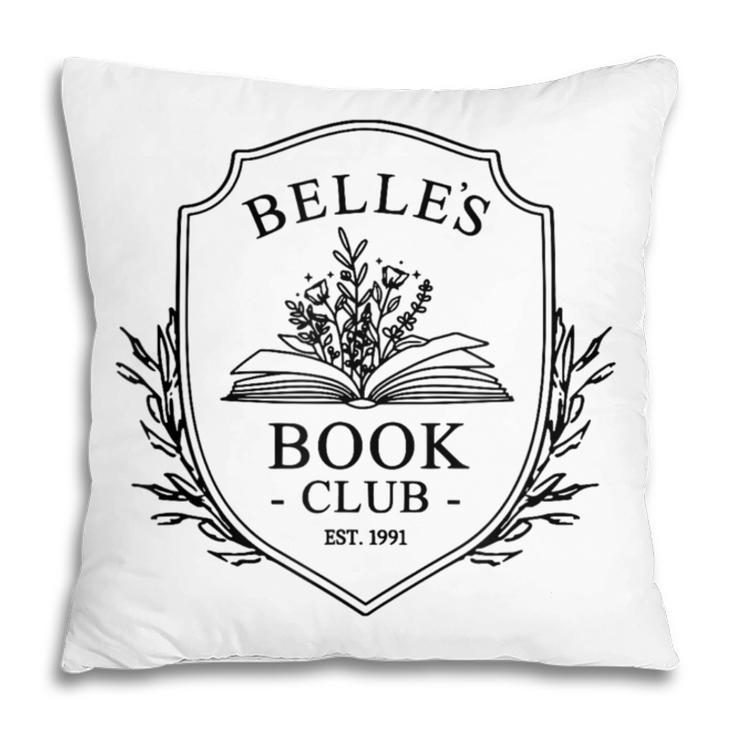 Belle's Book Club Est 1991 Belle's Book Shop Pillowcase Belle's Book Club Est 1991 Belle's Book Shop Pillowcase