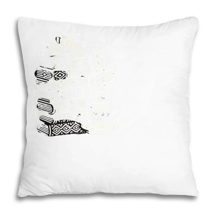 Boho Book Just A Girl Who Loves Books And Coffee Pillowcase