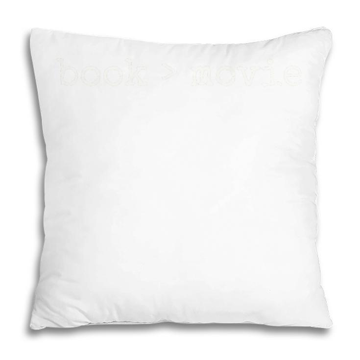 The Book Was Better Than The Movie Book Lover Reading Premium Tri-Blend Pillowcase