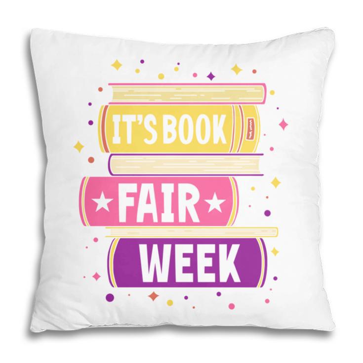 Book Fair Bookworm Library Its Book Fair Week Pillowcase