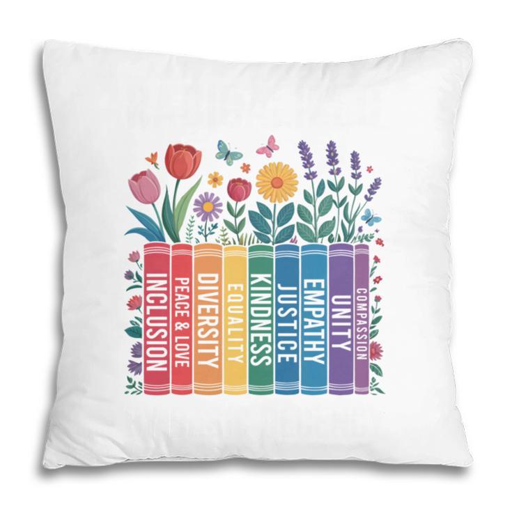 Book Flower Radicalized By Basic Decency Feminist Leftist Pillowcase Book Flower Radicalized By Basic Decency Feminist Leftist Pillowcase
