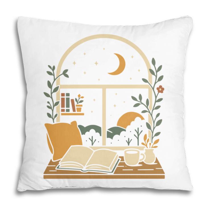 Book Lover Moonlight Reading Scene Night Pillowcase