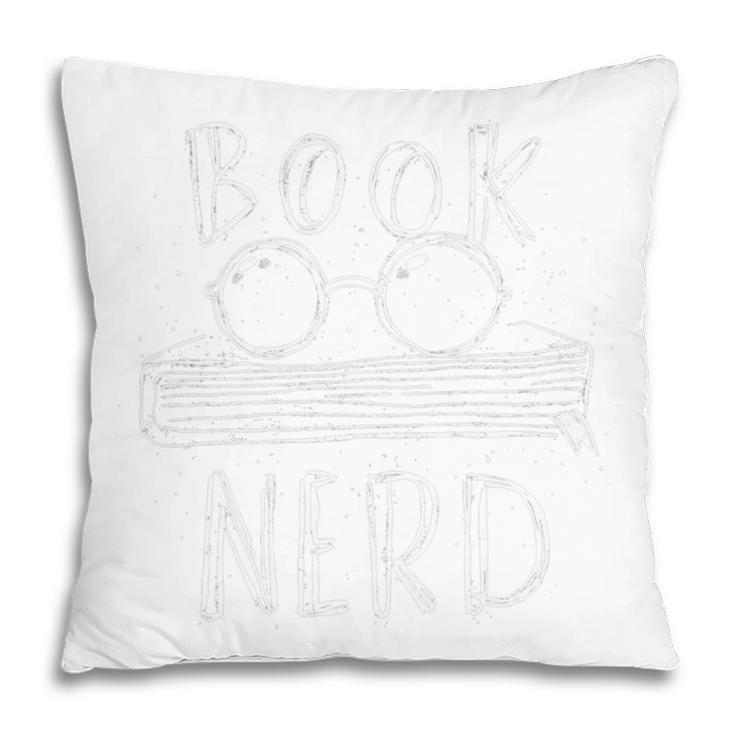 Book Nerd Reading Glasses Proud Bookworm Pillowcase