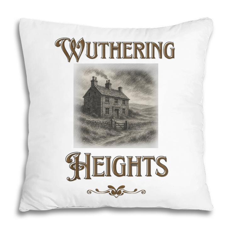 Bronte Novel Wuthering Heights Moorland Gothic Book Cover Pillowcase Bronte Novel Wuthering Heights Moorland Gothic Book Cover Pillowcase