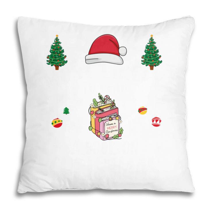 Christmas Tee Most Likely To Read A Book On Christmas Pillowcase