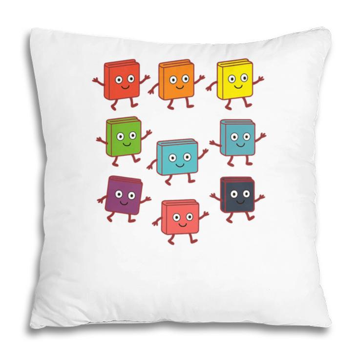 Color Our World Book Lover Reading Bookworm Reader Pillowcase