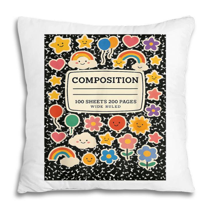 Composition Notebook Costume Teacher Matching Halloween Book Pillowcase