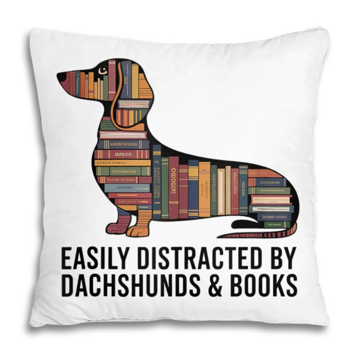 Dachshund Dog Dachshund Decor Books Nerds Dachshund Pillowcase Dachshund Dog Dachshund Decor Books Nerds Dachshund Pillowcase