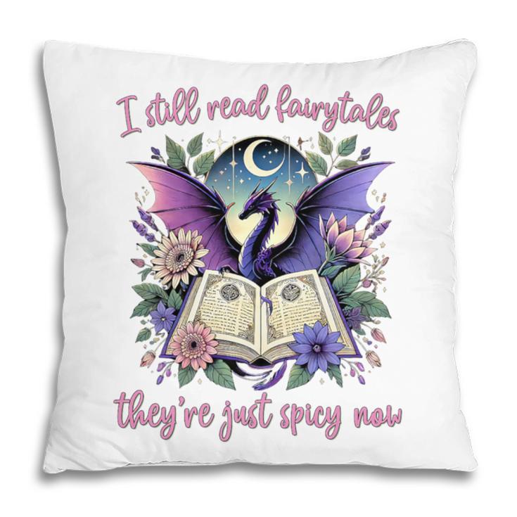 Dragon Bookish Romantasy Smut Merch Spicy Book Lover Premium Pillowcase