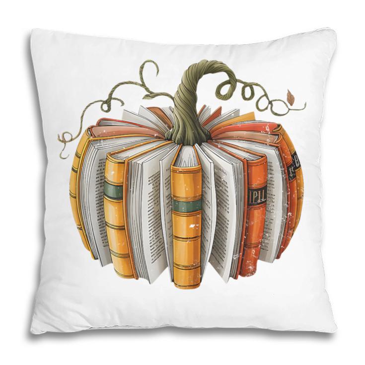 Fall Book Pumpkin Fall Librarians Bookworm Teachers Students Pillowcase