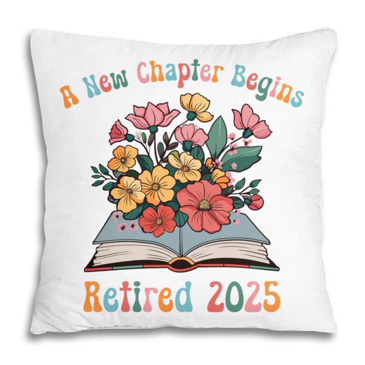 Floral Book Officially Retired 2025 A New Chapter Begins Pillowcase