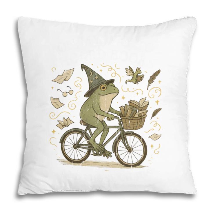 On My Way To Hoard Books And Cause Chaos Pillowcase