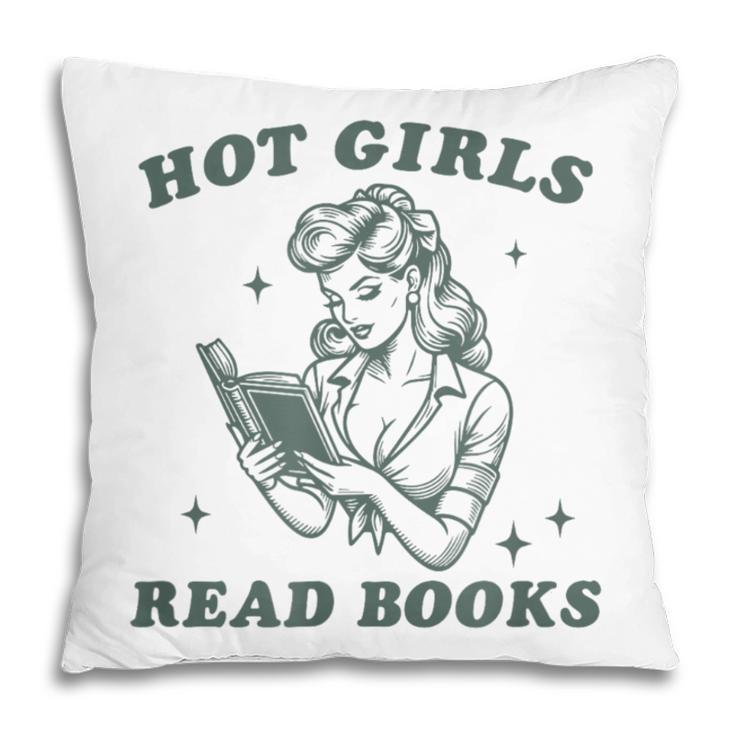 Hot Girls Read Books Bookish Booklover Christmas Pillowcase