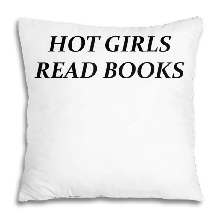 Hot Girls Read Books Confident Reading Bookworm Girl Pillowcase