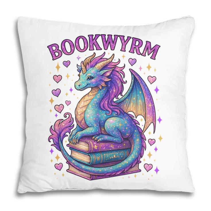 Just a Girl Who Loves Dragons And Books Pillowcase Just a Girl Who Loves Dragons And Books Pillowcase