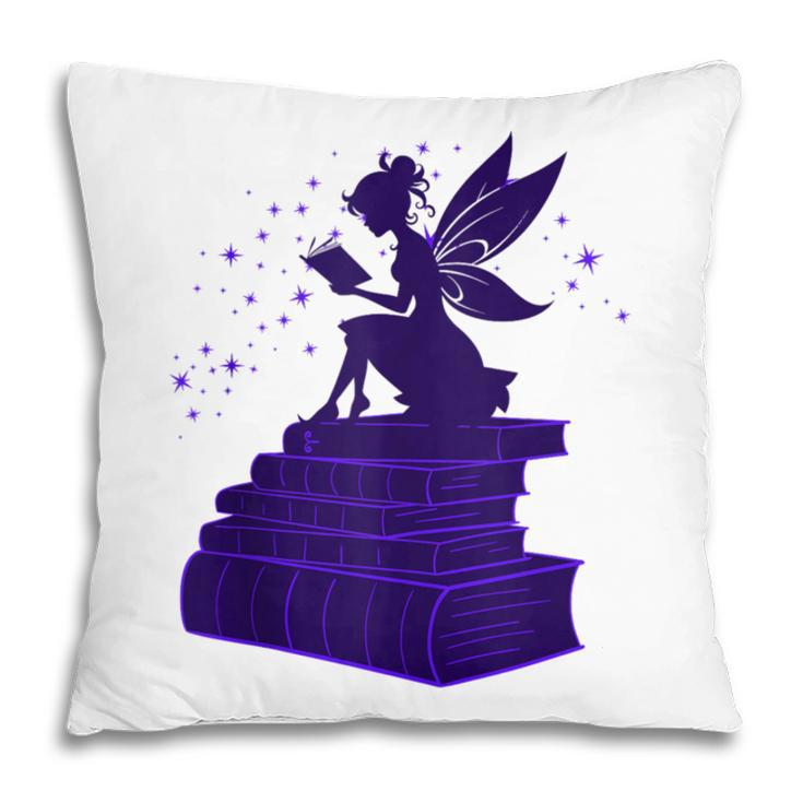 Kawaii Fairy Bookish Book Lover Library Read Pillowcase