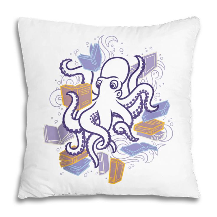 Octopus Book Reader Pillowcase