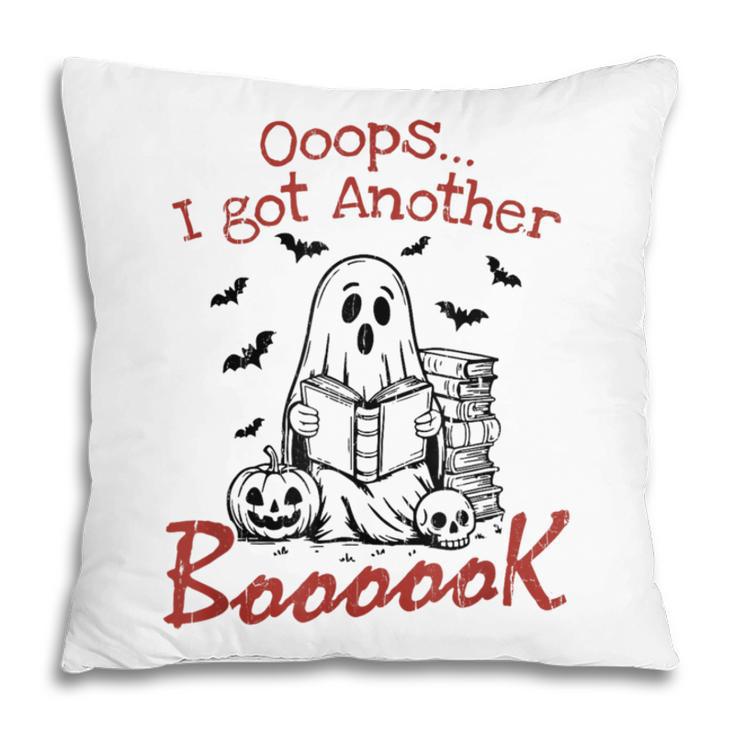 Oops I Got Another Book Boo Ghost Read Book Pillowcase