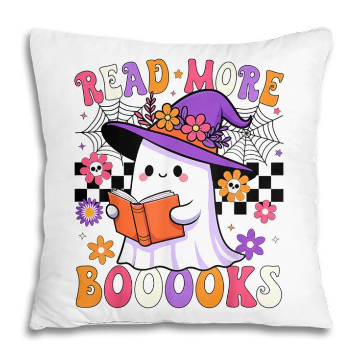 Read More Books Ghost Reading Book Teacher Halloween Pillowcase Read More Books Ghost Reading Book Teacher Halloween Pillowcase