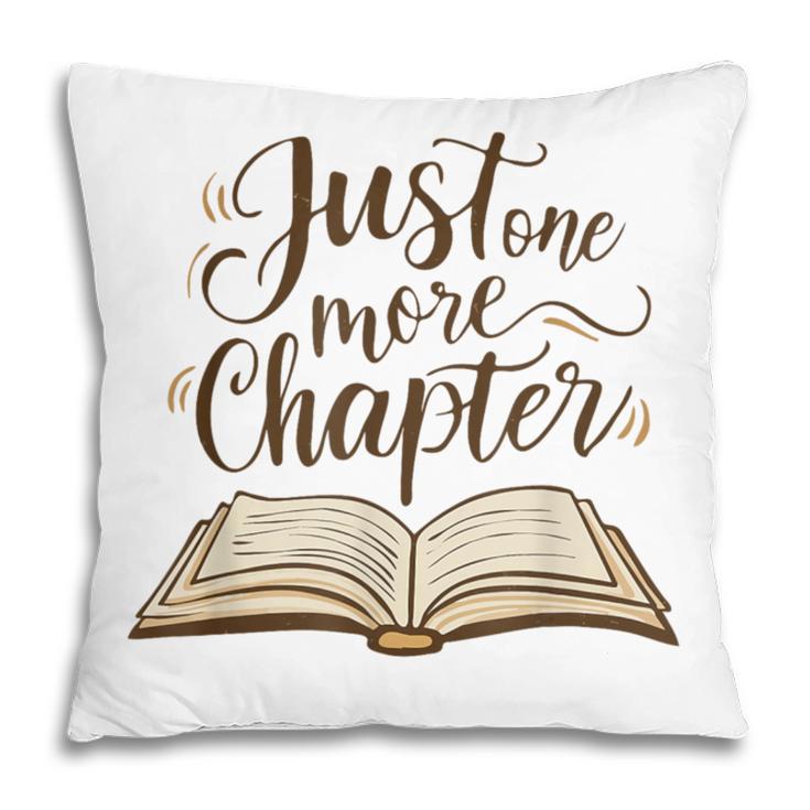 Reading Book Lover Club Librarian Just One More Chapter Pillowcase