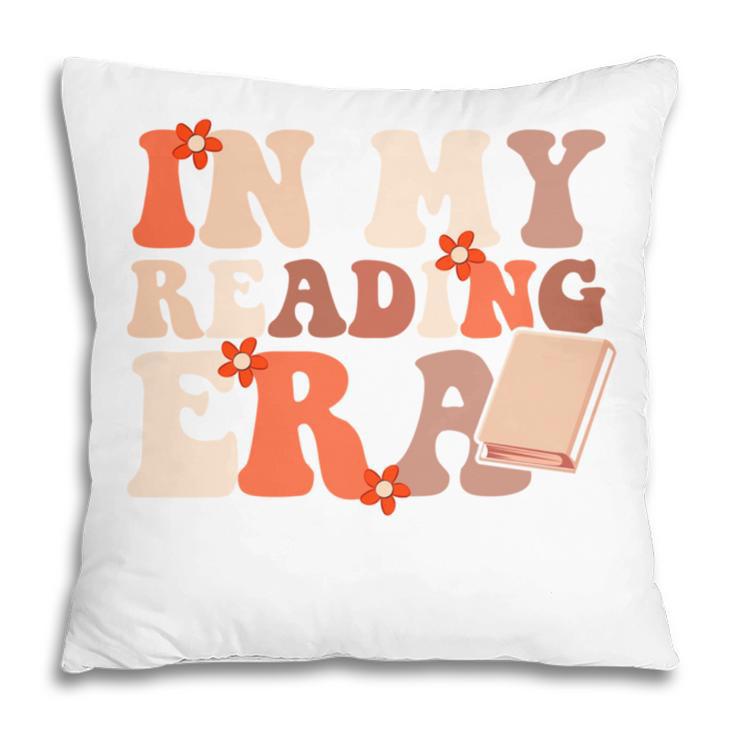 In My Reading Era Groovy Book Lovers Library Reading Women Pillowcase In My Reading Era Groovy Book Lovers Library Reading Women Pillowcase
