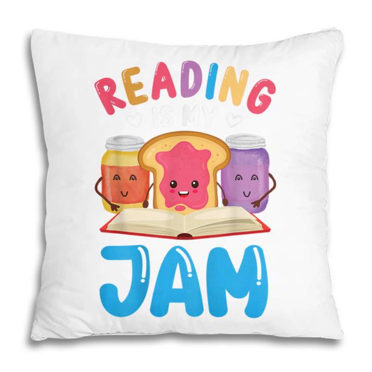 Reading Is My Jam I Love To Read Books Boy Girl Pillowcase