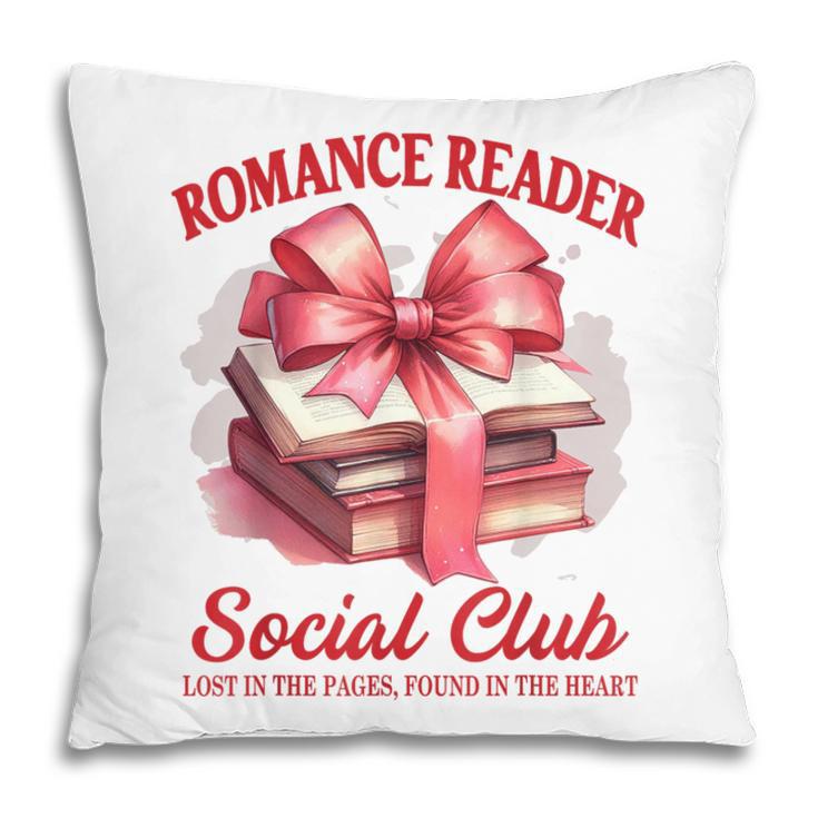 Romance Book Reading Bookish Romance Reader Social Club Pillowcase Romance Book Reading Bookish Romance Reader Social Club Pillowcase