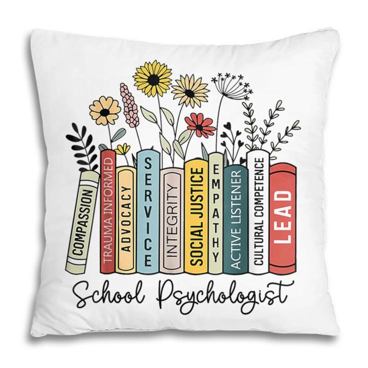 School Psychologist Book Psychology Teacher Appreciation Pillowcase