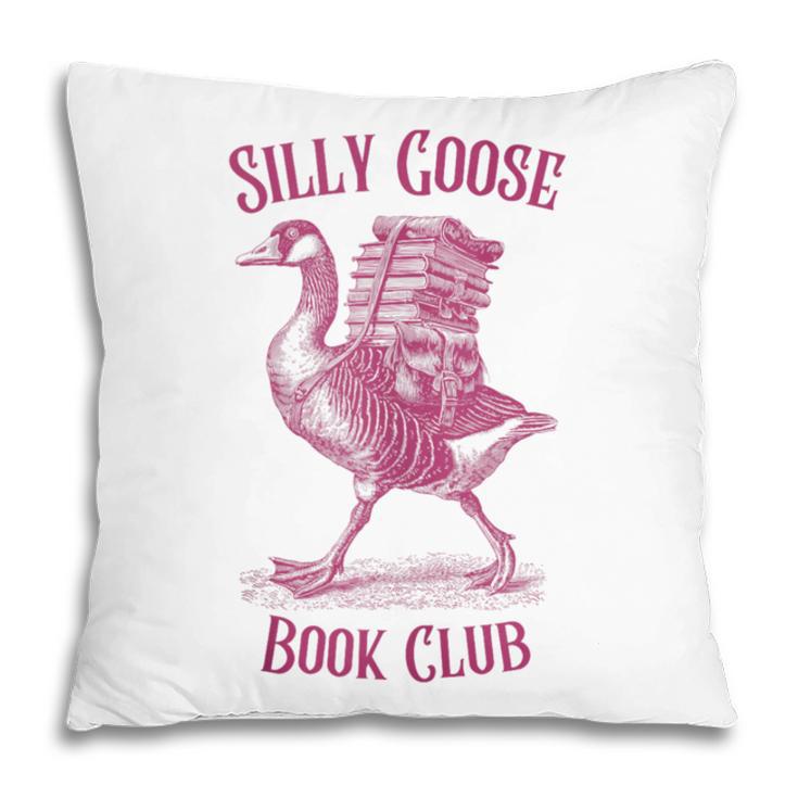Silly Goose Book Club Pillowcase