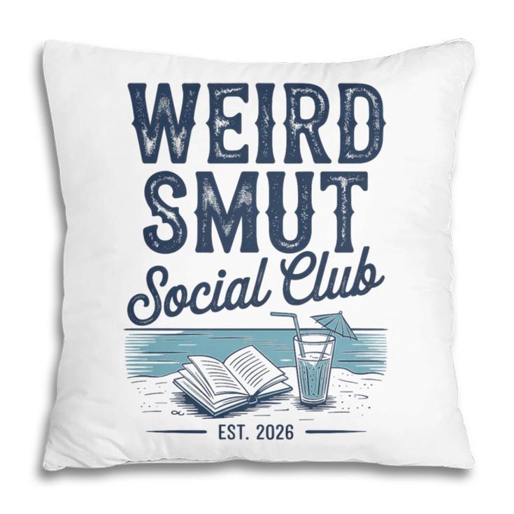Spicy Romance Book Reader Fan Weird Smut Social Club Premium Tri-Blend Pillowcase