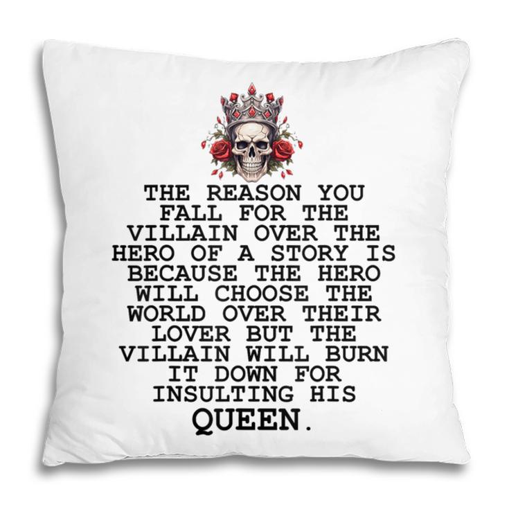 In My Villain Era Dark Romance Smutty Books Lovers Smut Book Pillowcase