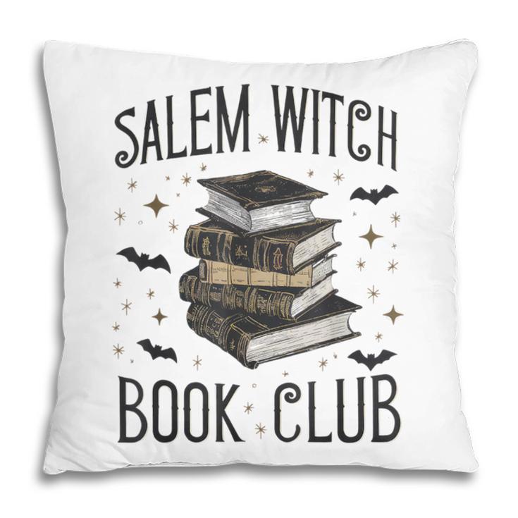 Vintage Salem Book Club Cat Bookish Spooky Halloween Pillowcase Vintage Salem Book Club Cat Bookish Spooky Halloween Pillowcase