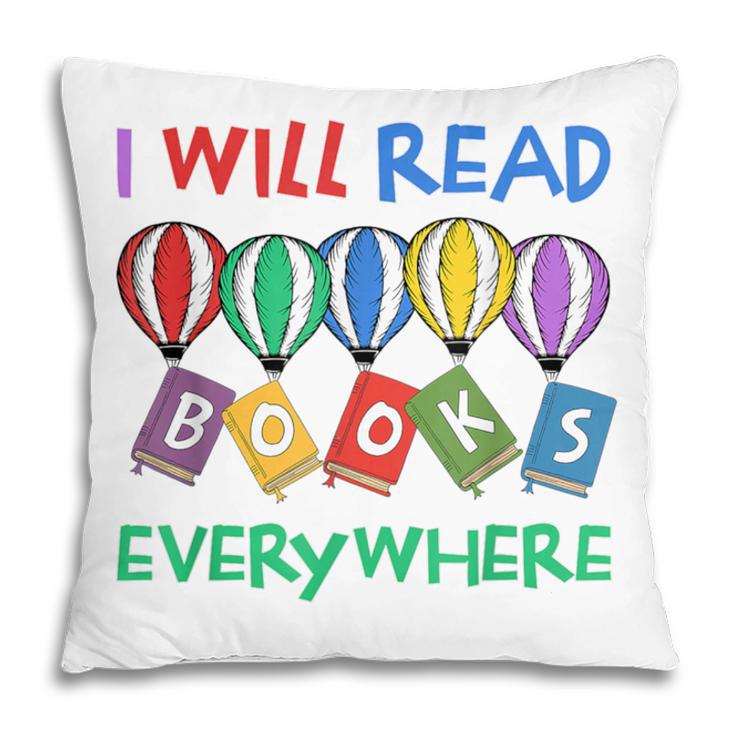 I Will Read Books Everywhere Across America Child Readers Pillowcase I Will Read Books Everywhere Across America Child Readers Pillowcase