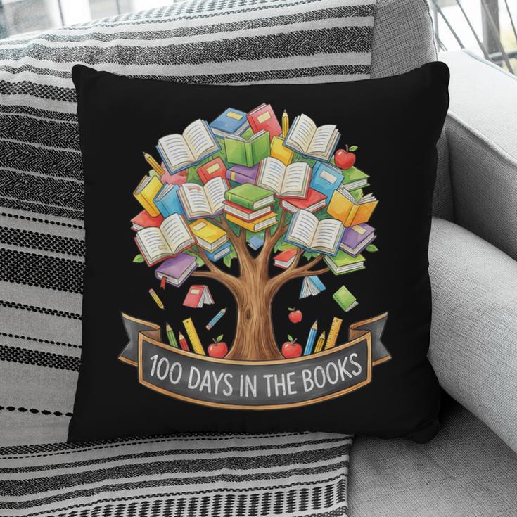 100 Days Of School In The Books Librarian Reading Teacher Pillowcase