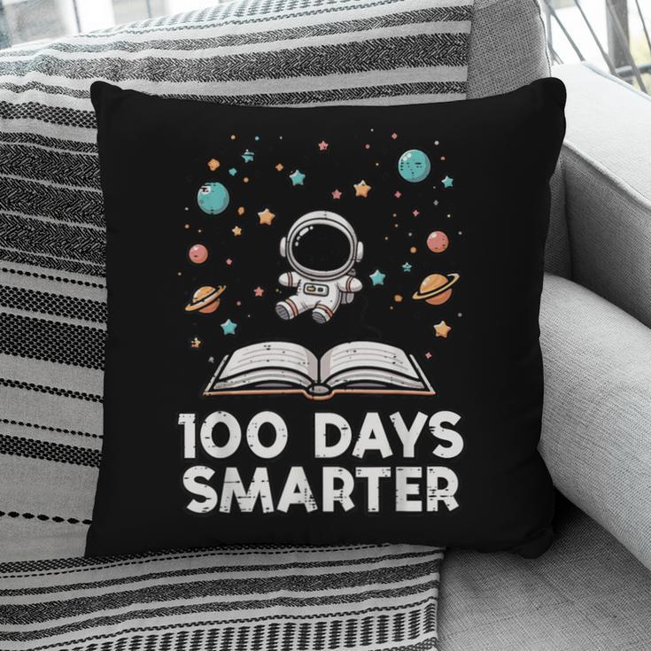 100 Days Smarter Astronaut Book 100th Day Girls Kids Women Pillowcase