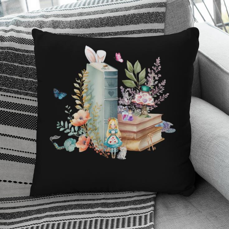 Alice In Wonderland Characters Lewis Carroll Book Lover Pillowcase