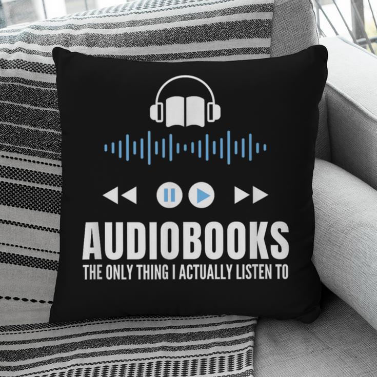 Audiobooks Listener Book Reading Lover Fun Pillowcase